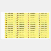 Bijen Kinder waterdichte naam label schoolbenodigd (Vel)