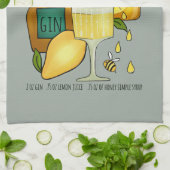 Bijen Knees Cocktail Theedoek (Gevouwen)