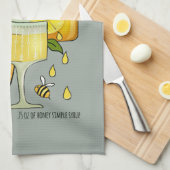 Bijen Knees Cocktail Theedoek (Quarter Fold)