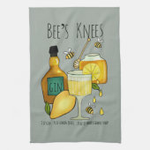 Bijen Knees Cocktail Theedoek (Verticaal)
