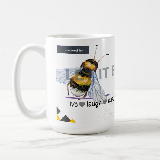 Bijen koffiemok (Links)