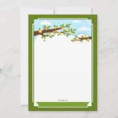 Bijen kopen een tuinfeest kaart (Achterkant)