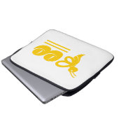 Bijen Laptop Sleeve (Voorkant onderkant)