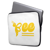 Bijen Laptop Sleeve (Voorkant Links)