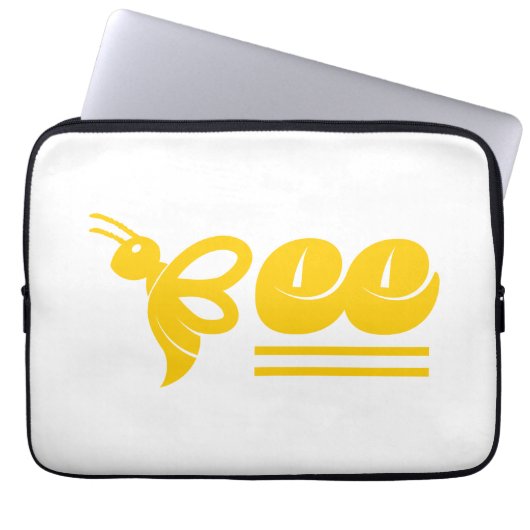 Bijen Laptop Sleeve (Voorkant)