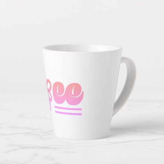 Bijen Latte Mok (Rechterhoek)