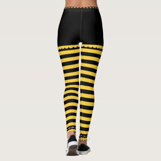 bijen leggings (Achterkant)