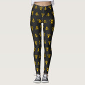 bijen leggings (Voorkant)
