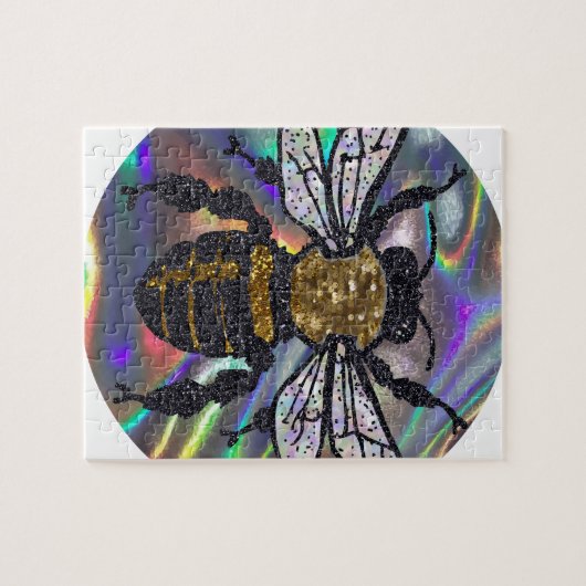 bijen legpuzzel (Horizontaal)