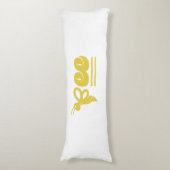 Bijen Lichaamskussen (Voorkant Verticaal)