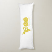 Bijen Lichaamskussen (Achterkant (Verticaal))