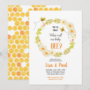 Bijen Lijsten Genderonderzoek Uitnodiging