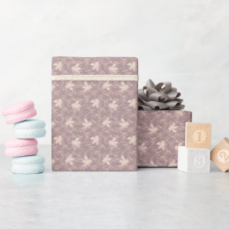 Bijen + Lila Cadeaupapier
