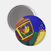 Bijen Man 2 door Piliero Magneet (Voorkant / Achterkant)