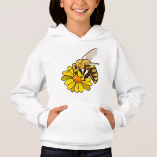 Bijen met bloesem