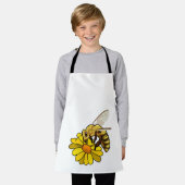 Bijen met bloesem schort (Gedragen)