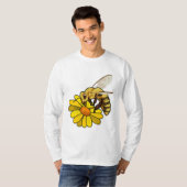 Bijen met bloesem t-shirt (Voorkant volledig)