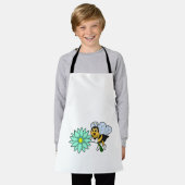 Bijen met Flower.PNG Schort (Gedragen)