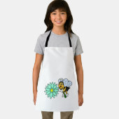 Bijen met Flower.PNG Schort (Insitu)