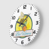 Bijen met Honey Jar imker Grote Klok (Hoek)