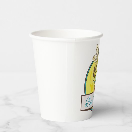 Bijen met Honey Jar  imker Papieren Bekers (Rechts)