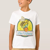 Bijen met Honey Jar  imker T-shirt (Voorkant)