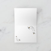 Bijen met jou is mijn favoriet bedankkaart (Binnen)