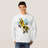 Bijen met ventilator t-shirt (Voorkant volledig)