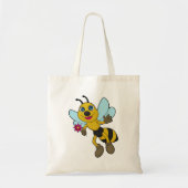 Bijen met ventilator tote bag (Voorkant)
