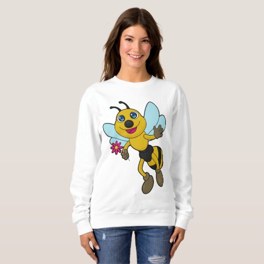 Bijen met ventilator trui (Voorkant volledig)