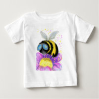 Bijen met zonnebrillen Baby T-Shirt - Fun