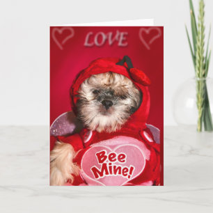 bijen mijn feestdagen kaart