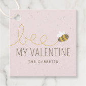 Bijen Mijn Valentijn Kind Holiday Gift Label - Roz (Voorkant)