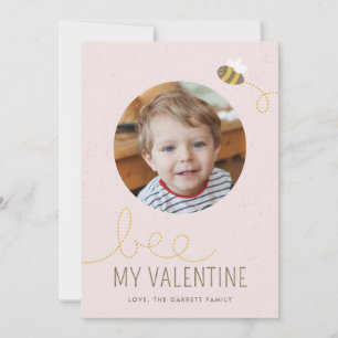 Bijen Mijn Valentijn Kind Vakantiedorectokaart - R Feestdagenkaart
