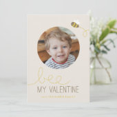 Bijen Mijn Valentijn Valentijnsdag Kaart (Staand voorkant)