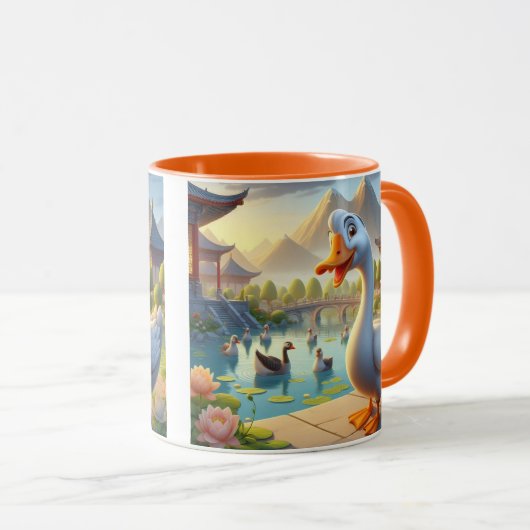 bijen mok (Voorkant rechts)