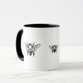 bijen mok (Voorkant links)