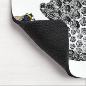  bijen muismat (Hoek)