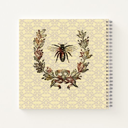  bijen notitieboek (Achterkant)