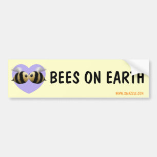 Bijen op Aarde Bumpersticker