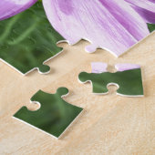 bijen op bloem legpuzzel (Zijkant)
