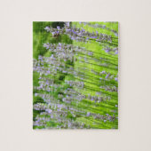 Bijen op de Lavender Summer Floral Legpuzzel (Verticaal)