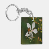 Bijen op de sleutelhanger van de bloem (Voorkant Links)