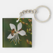 Bijen op de sleutelhanger van de bloem (Achterkant)