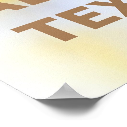 Bijen op een Cherry Flower Poster (Hoek)