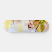 Bijen op een Cherry Flower Skateboard (Horizontaal)