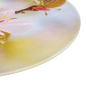 Bijen op een Cherry Flower Snijplank (Hoek)