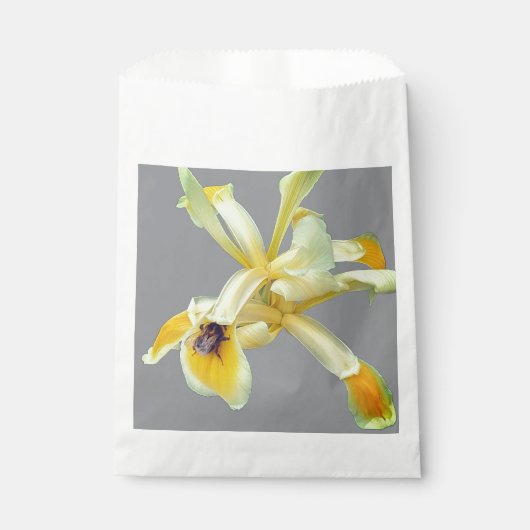 Bijen op een gele bloem bedankzakje (Voorkant)