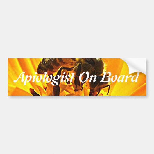 Bijen op een ventilator bumpersticker (Voorkant)