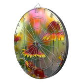 Bijen op Gaillardia Dartbord (Voorkant Rechts)